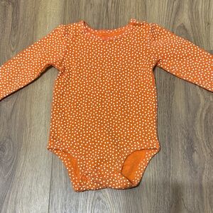 🎉4/20$🎉Orange Polka Dot Kids One Piece